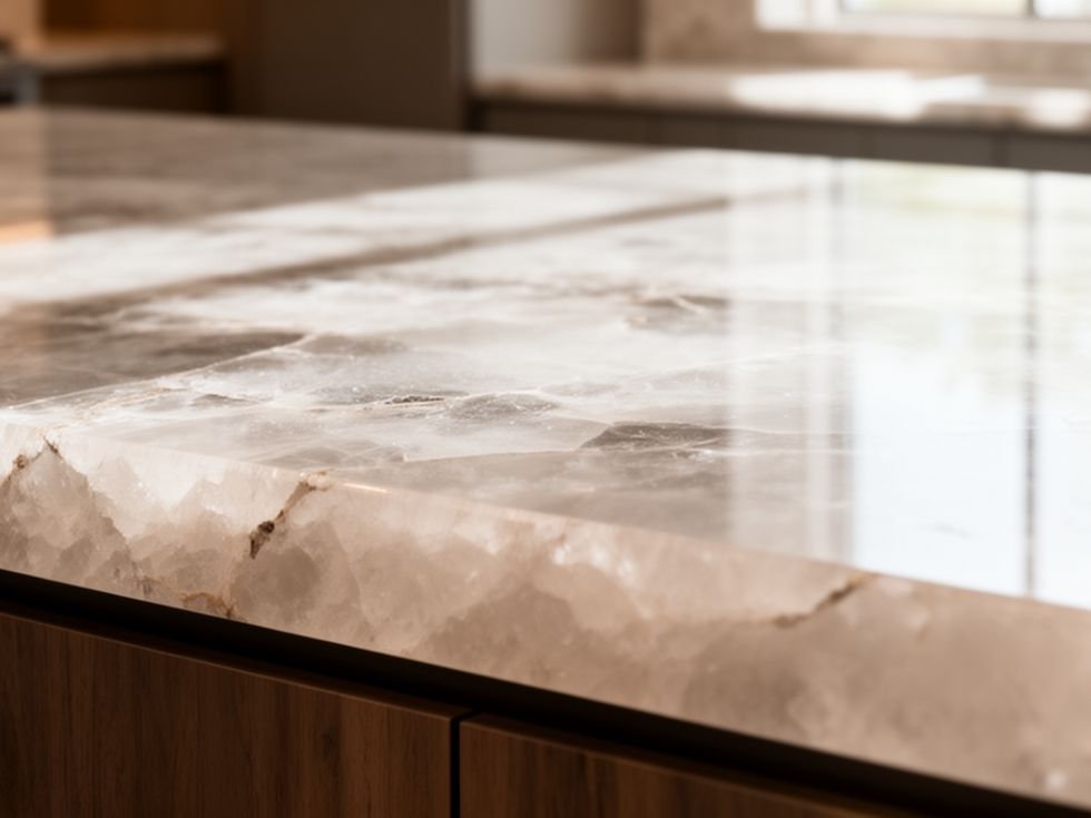 Contemporary quartz kitchen countertop designs - Beautiful Homes