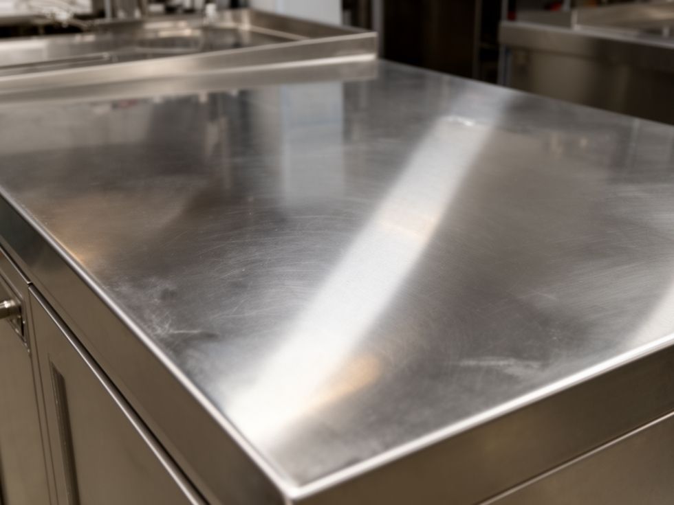 Contemporary steel kitchen countertop designs - Beautiful Homes