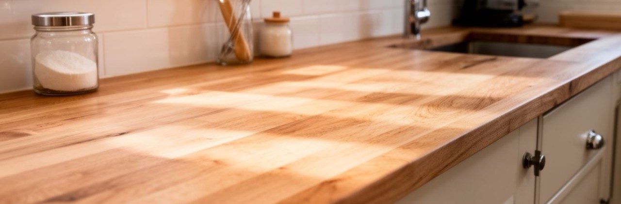 Contemporary wooden kitchen countertop designs - Beautiful Homes