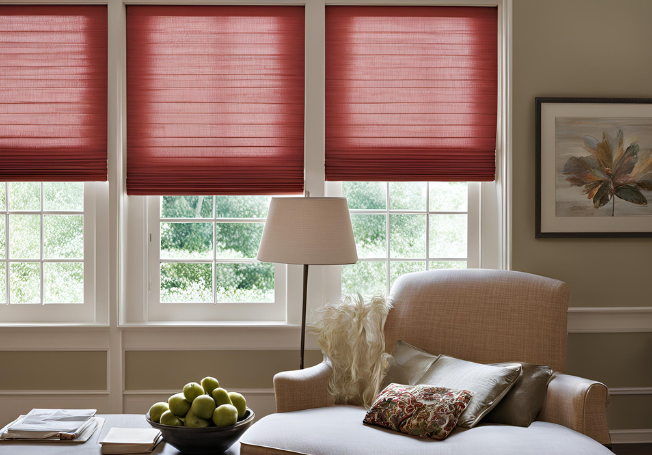 Roman Blind Curtains Design Idea - Beautiful Homes