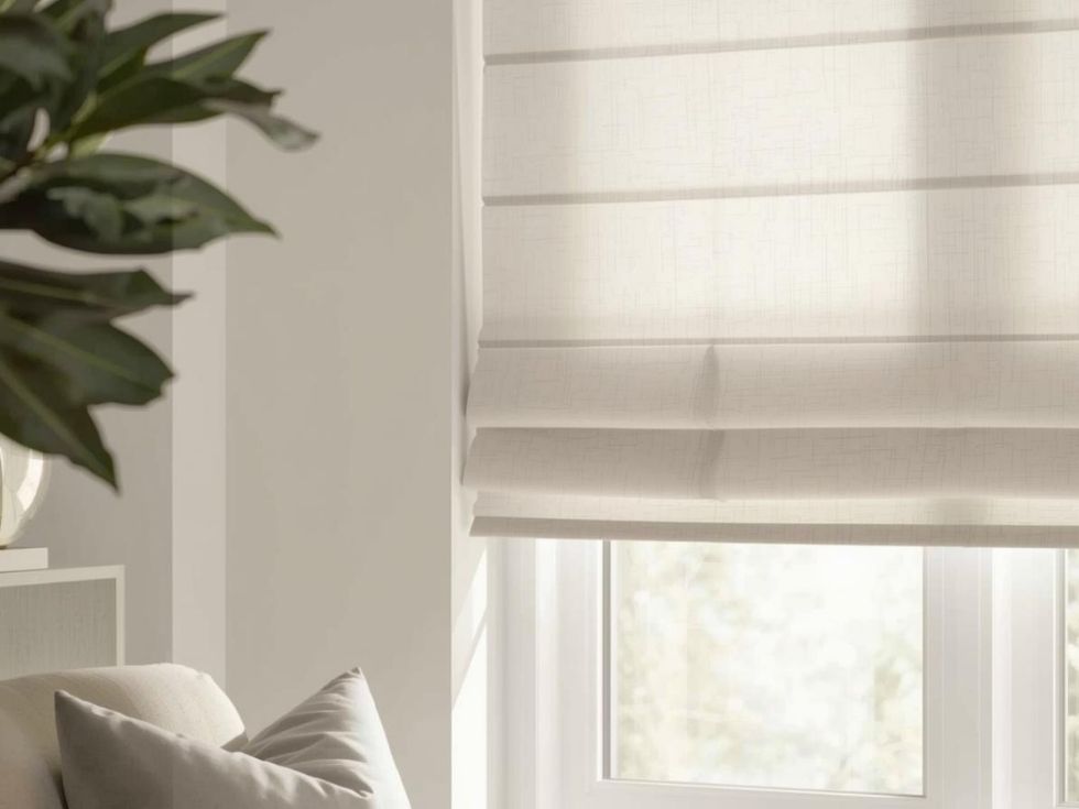 Contemporary roman curtains for window design - Beautiful Homes