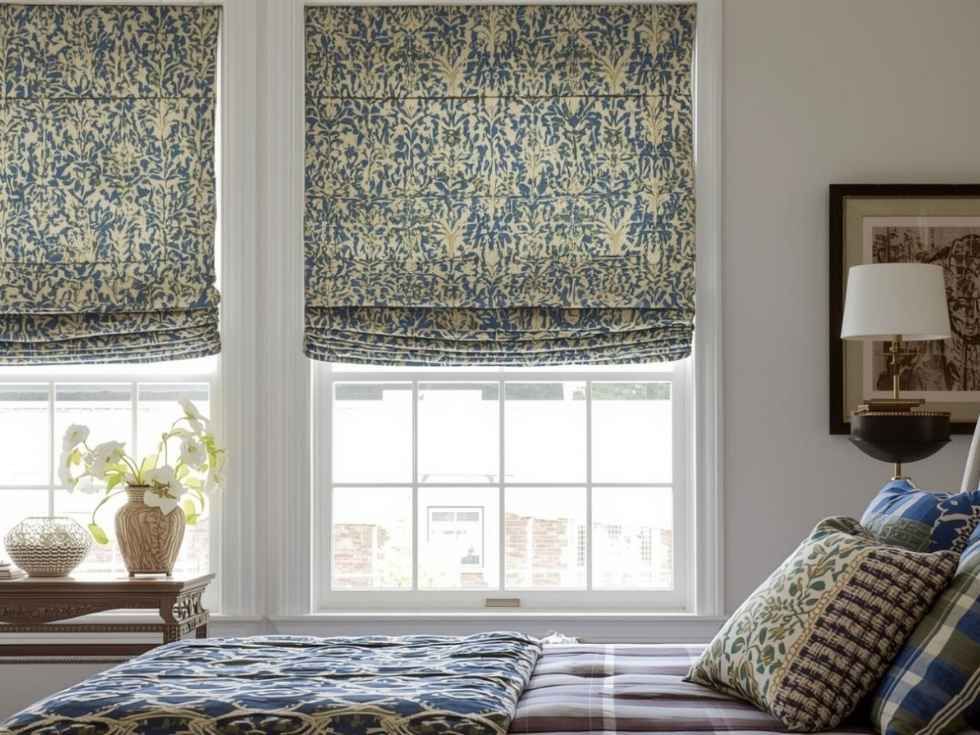 Contemporary roman shades for windows - Beautiful Homes