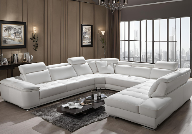 U-shaped Sofa for Living Room - Beautiful Homes