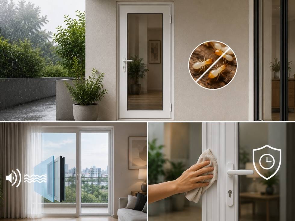 Contemporary uPVC door benefits - Beautiful Homes