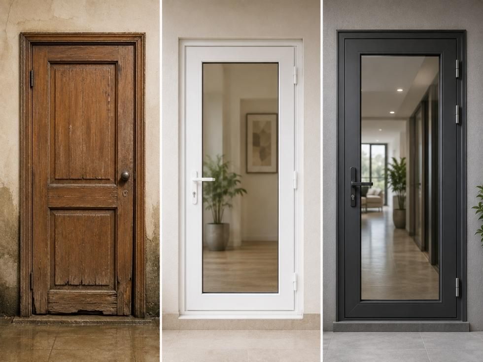 Contemporary uPVC door price range - Beautiful Homes