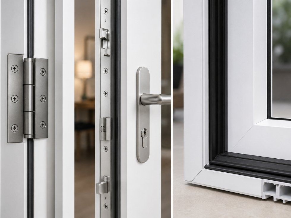 Contemporary uPVC door price - Beautiful Homes