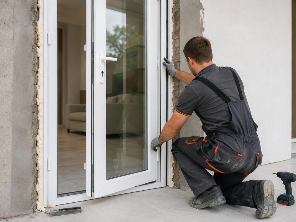 Contemporary uPVC French door - Beautiful Homes