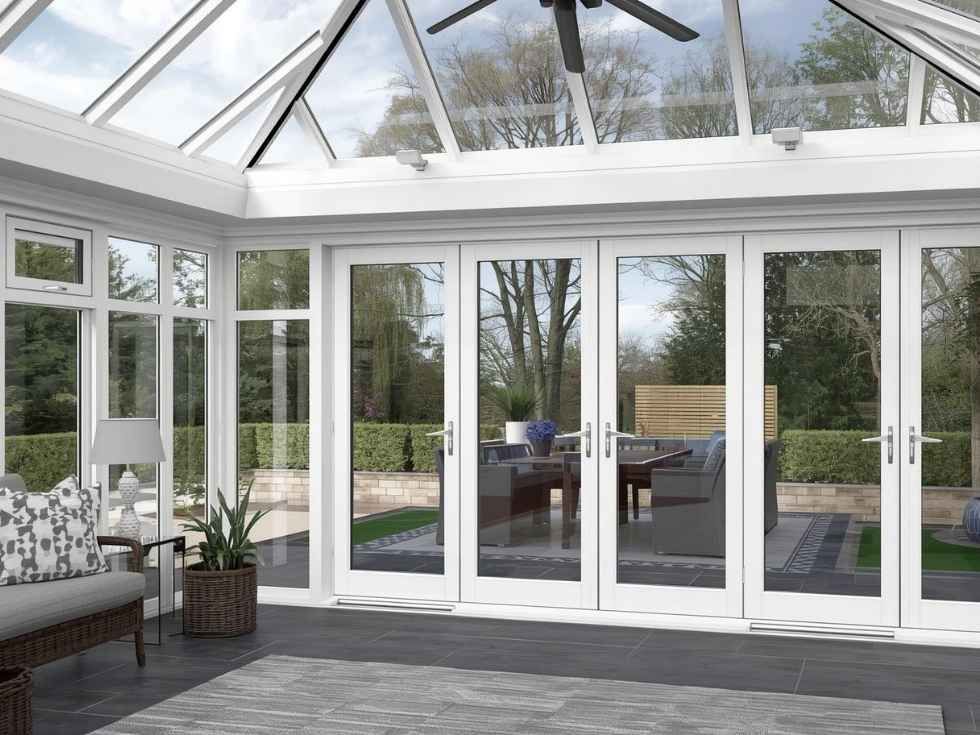 Contemporary upvc folding doors - Beautiful Homes