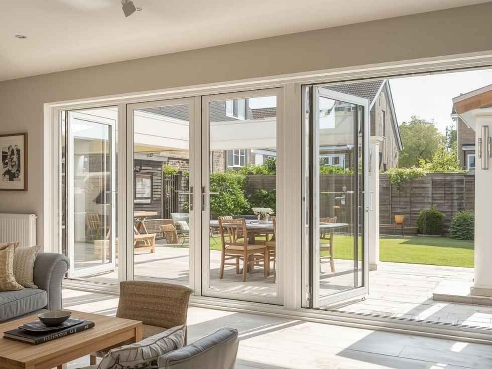 Contemporary upvc folding doors - Beautiful Homes