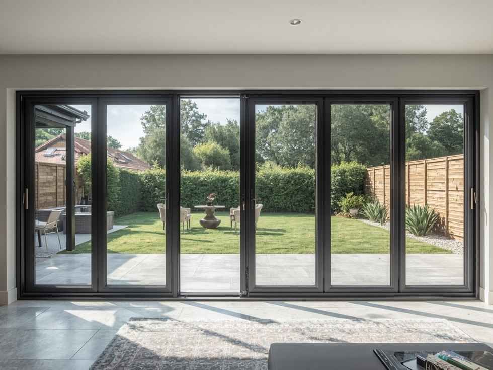 Contemporary upvc folding doors - Beautiful Homes