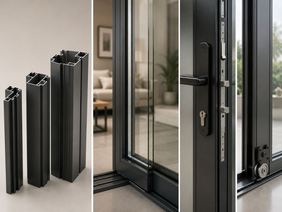 Contemporary uPVC doors design - Beautiful Homes