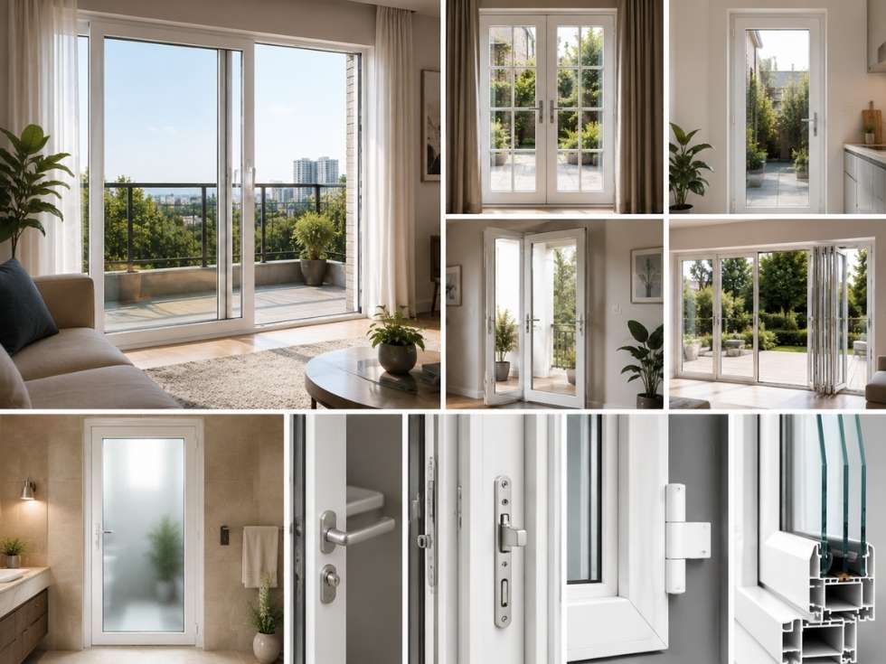Contemporary upvc door design - Beautiful Homes