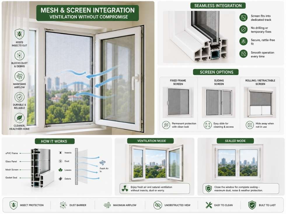 Contemporary latest uPVC windows styles - Beautiful Homes