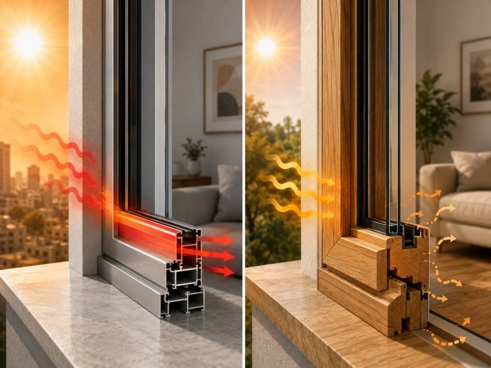 Contemporary modern uPVC windows design - Beautiful Homes