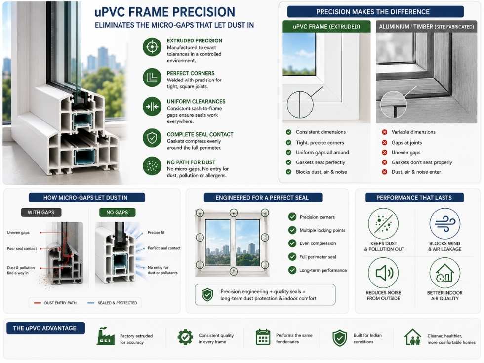 Contemporary uPVC windows styles - Beautiful Homes