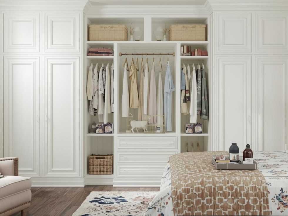 Contemporary built-in bedroom wardrobe designs - Beautiful Homes