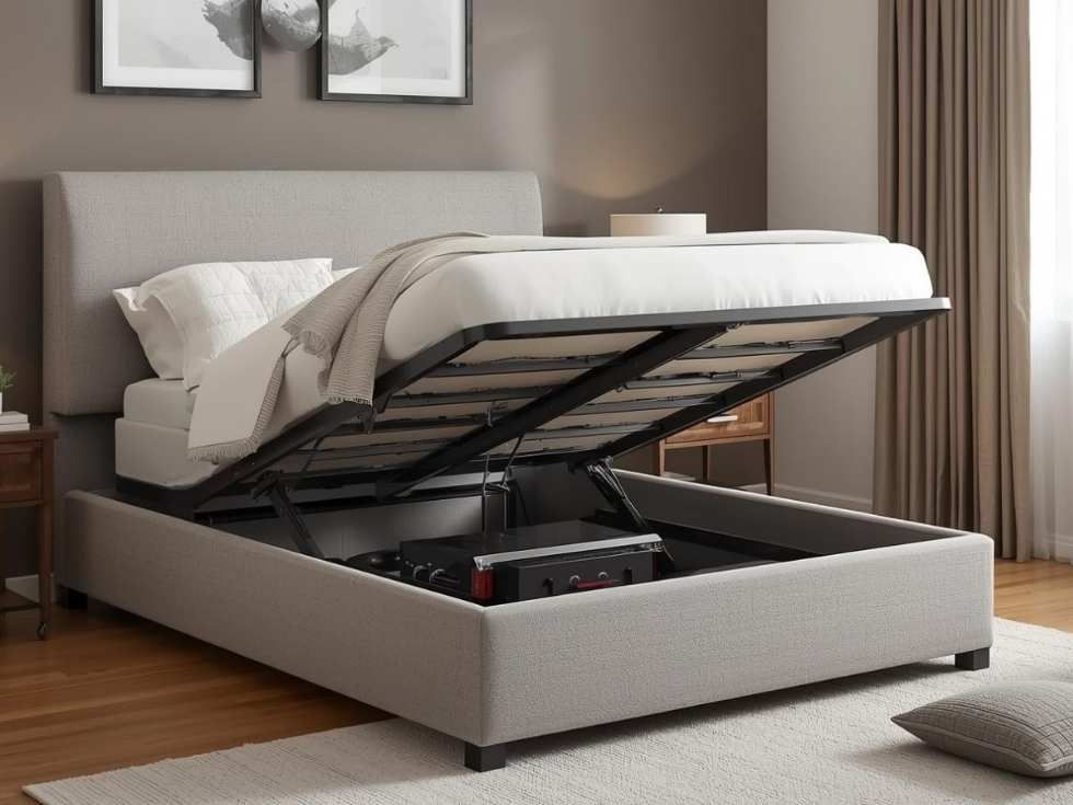 Contemporary hidden storage ideas for bedroom - Beautiful Homes