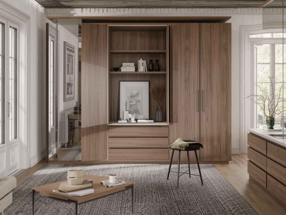 Contemporary modular cupboard design for bedroom - Beautiful Homes