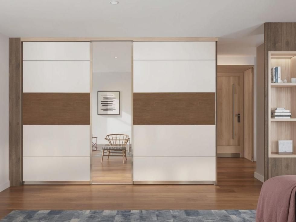 Contemporary mirror wardrobe doors - Beautiful Homes