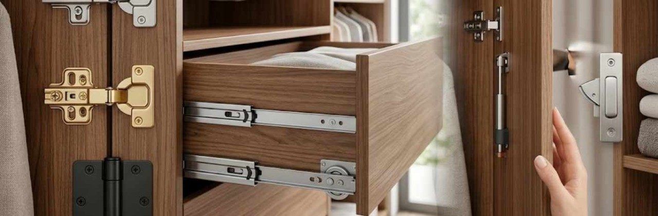 Contemporary wardrobe hardware guide - Beautiful Homes
