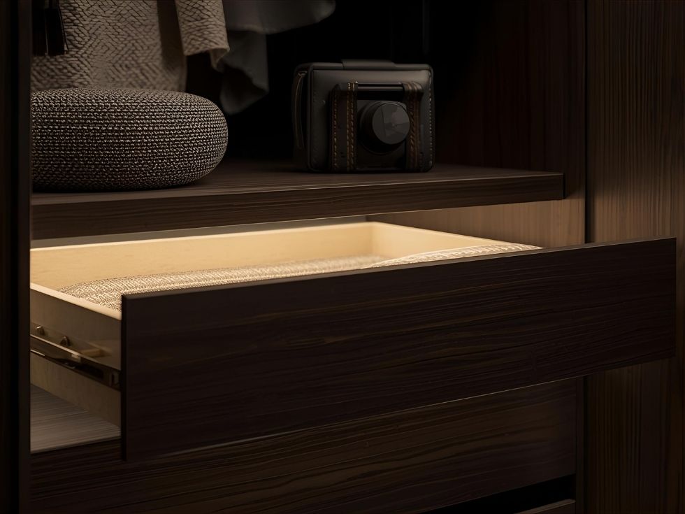 Latest wardrobe design with lights - Beautiful Homes