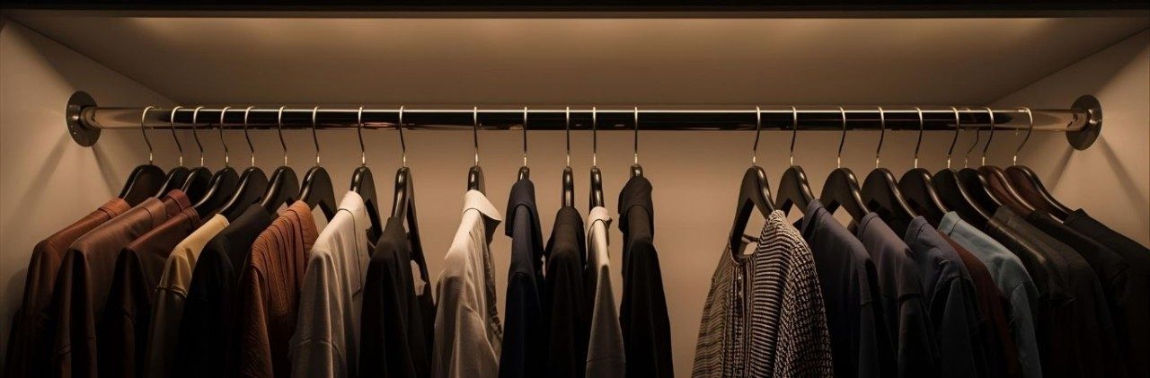 Contemporary wardrobe design with lights - Beautiful Homes