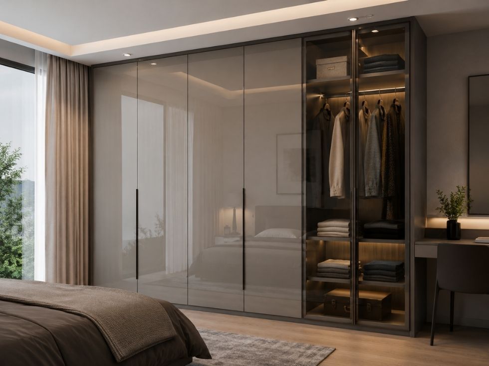 Contemporary modern wardrobe designs - Beautiful Homes