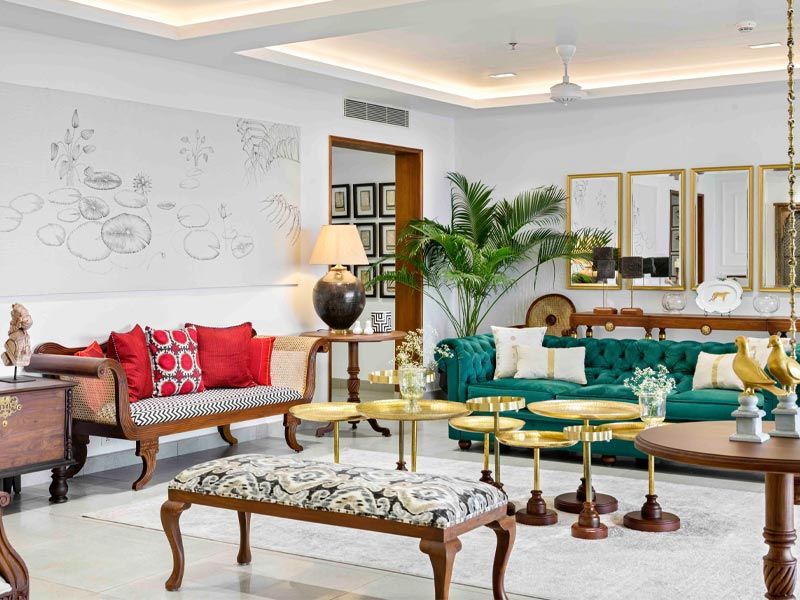 Colourful living room design – Beautiful Homes