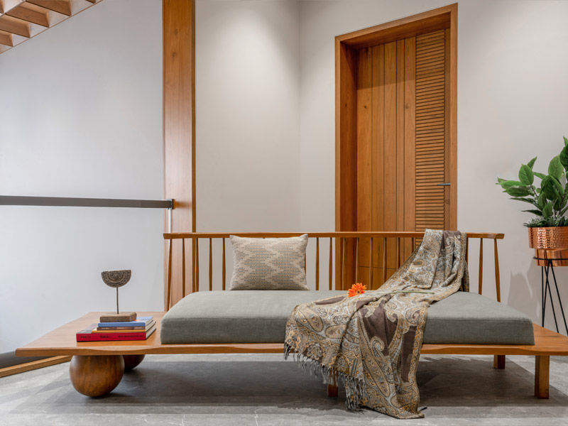 Simple Wooden Sofa Design – Beautiful Homes