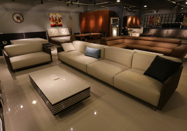 Sofa Set with Ottoman for Home - Beautiful Homes