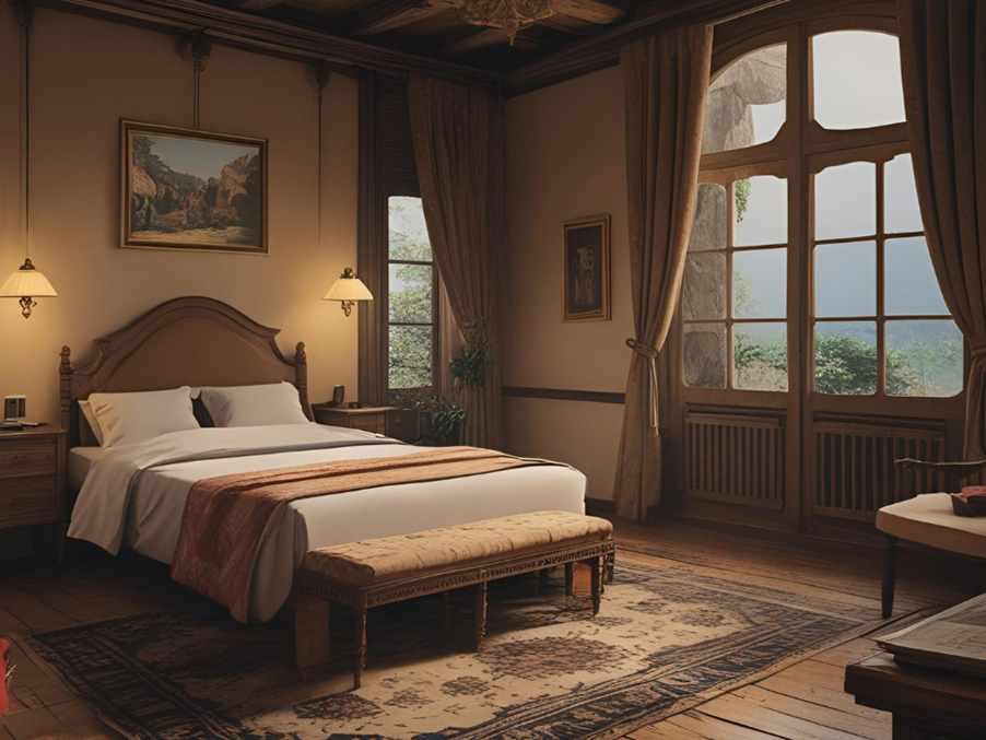 Double bed for traditional bedrooms - Beautiful Homes