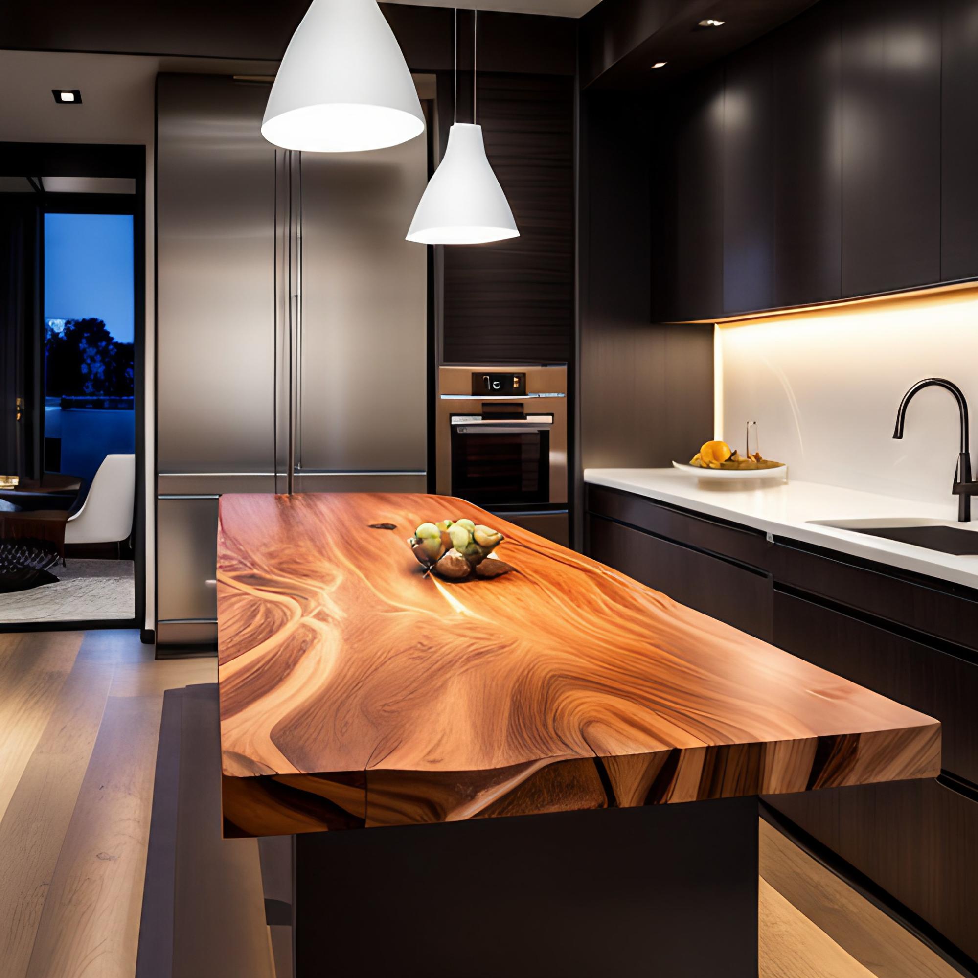 Wooden kitchen countertops for contemporary homes - Beautiful Homes