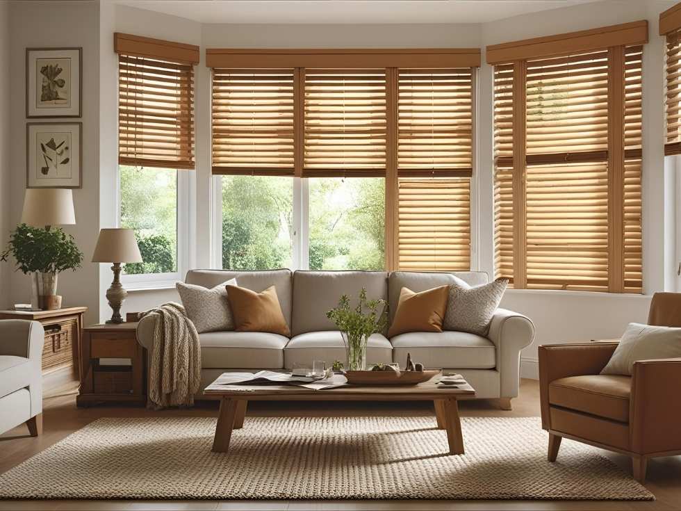 Luxurious wood blinds design ideas - Beautiful Homes
