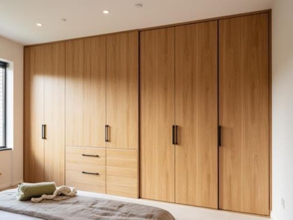 Contemporary wooden wardrobe cost - Beautiful Homes