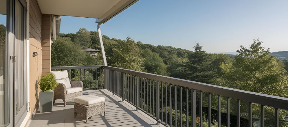 Elegant modern balcony design to enhance your home - Beautiful Homes
