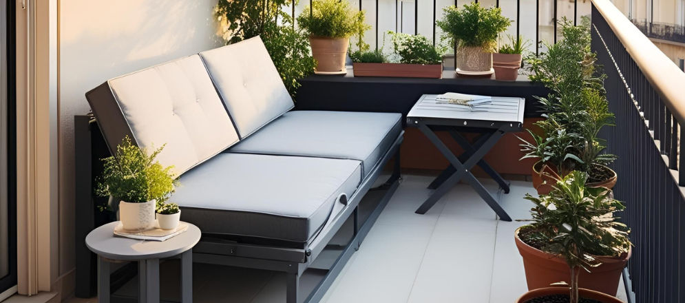 Furniture for balcony design - Beautiful Homes