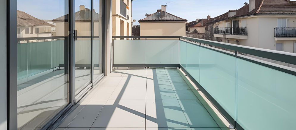 Glass balcony design to enhance your home - Beautiful Homes
