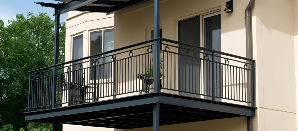 Metal balcony design to enhance your home - Beautiful Homes