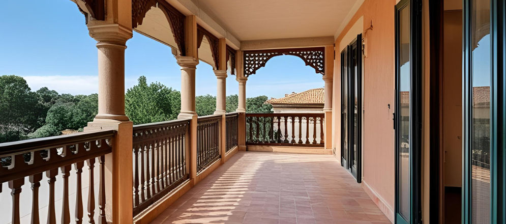 Traditional balcony design to enhance your home - Beautiful Homes