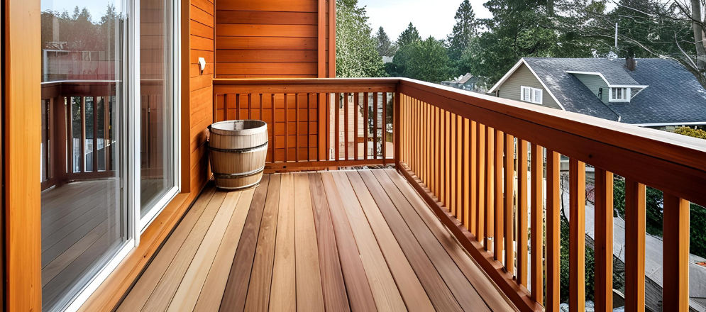Wooden balcony design to enhance your home - Beautiful Homes
