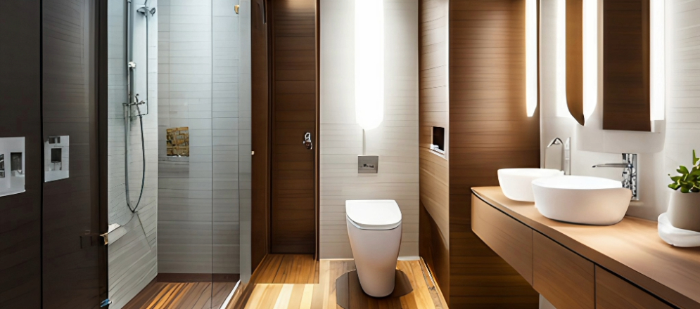 Brown bathroom design - Beautiful Homes