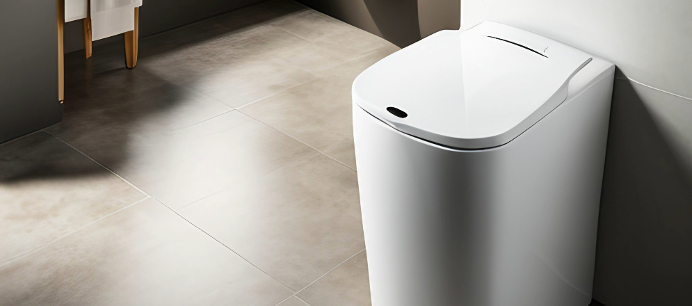 Dustbin for bathroom - Beautiful Homes