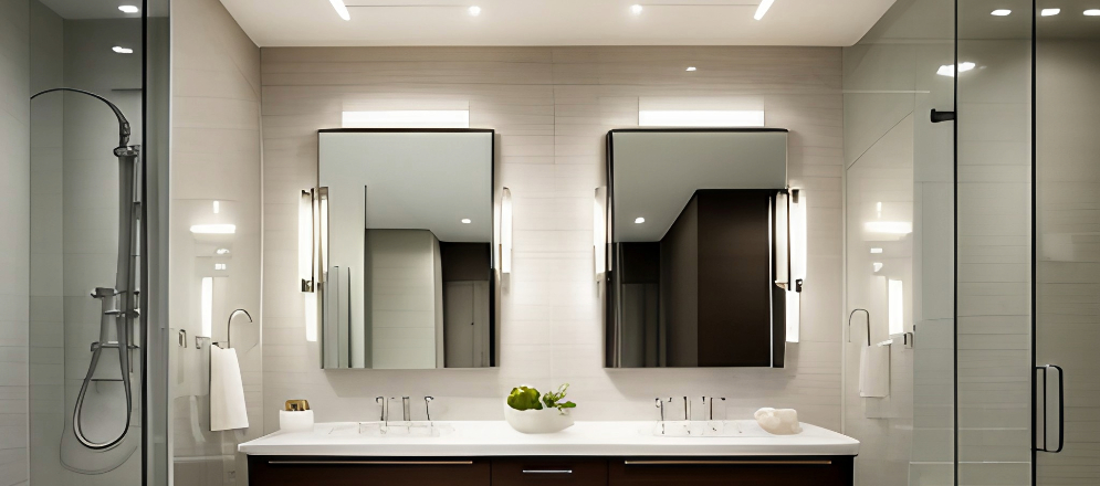 Lighting for bathroom design - Beautiful Homes