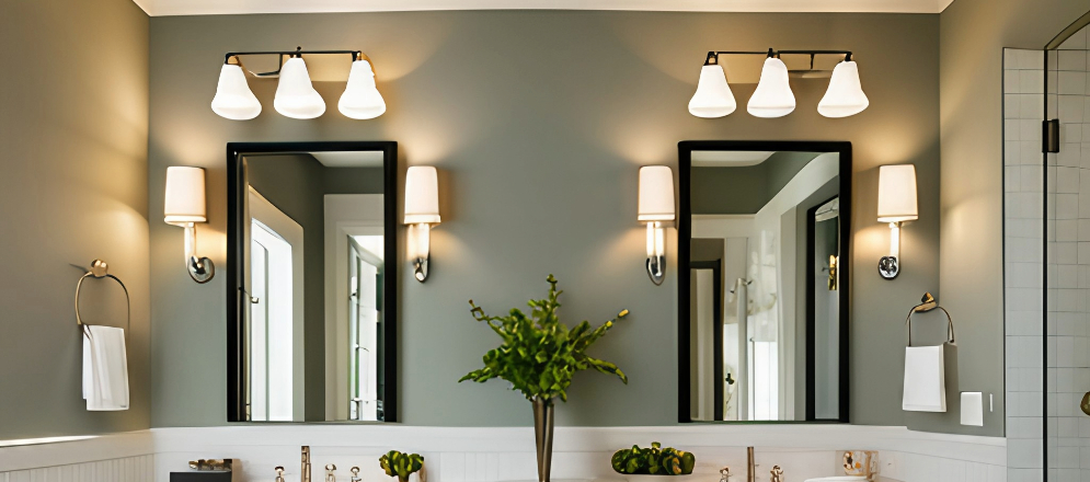 Ornate bathroom lights - Beautiful Homes