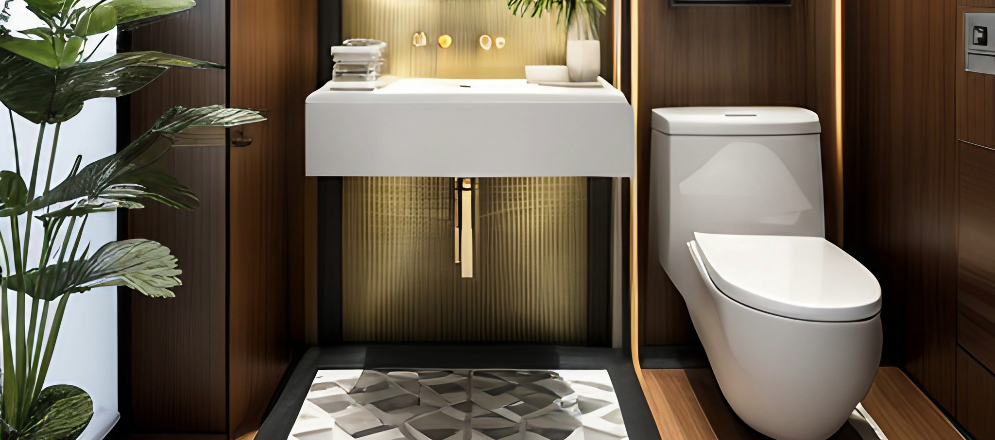 Quarter bathroom design - Beautiful Homes