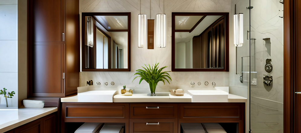 Rectangular mirror design for bathroom- Beautiful Homes