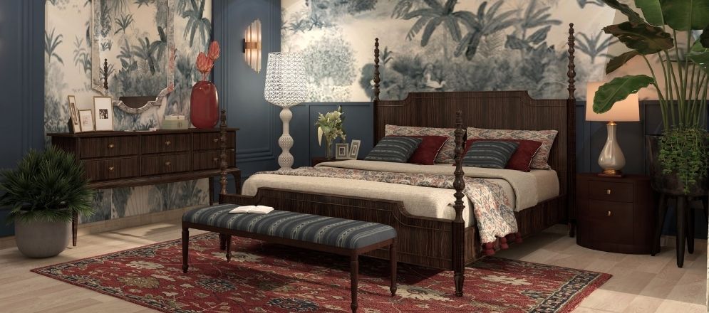 Bold & bright colour combinations for bedroom - Beautiful Homes