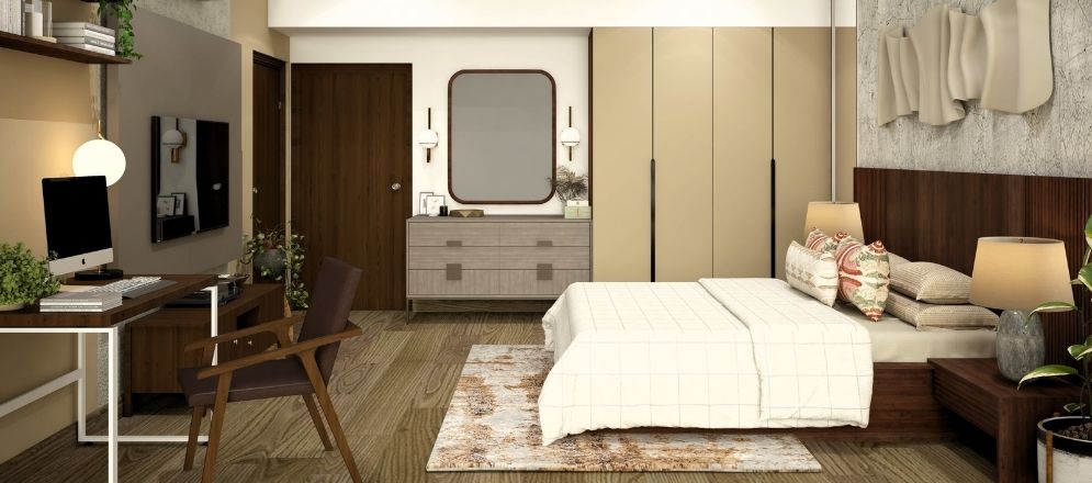 Colour & fabric selection for bedroom interiors - Beautiful Homes