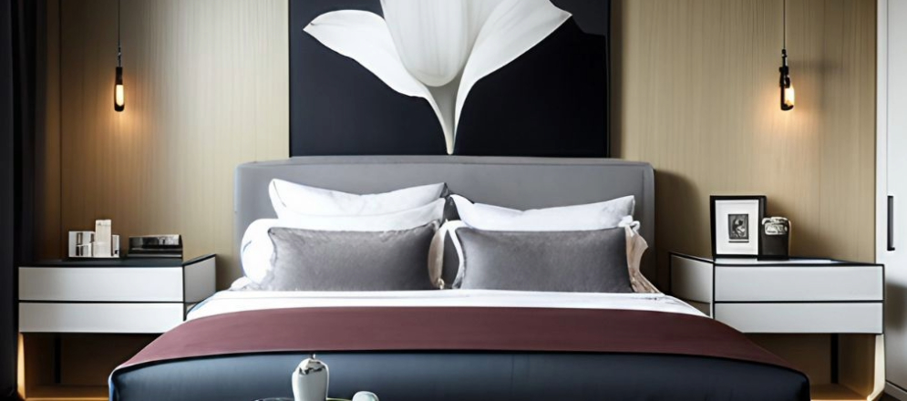 Metal side table for bedroom - Beautiful Homes