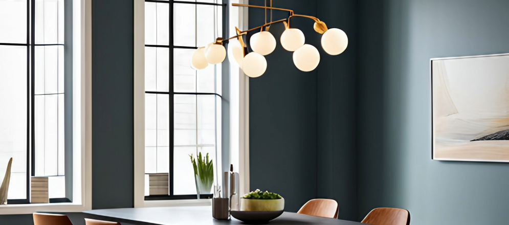 Geometric Lights of various shapes for your dining room - Beautiful Homes